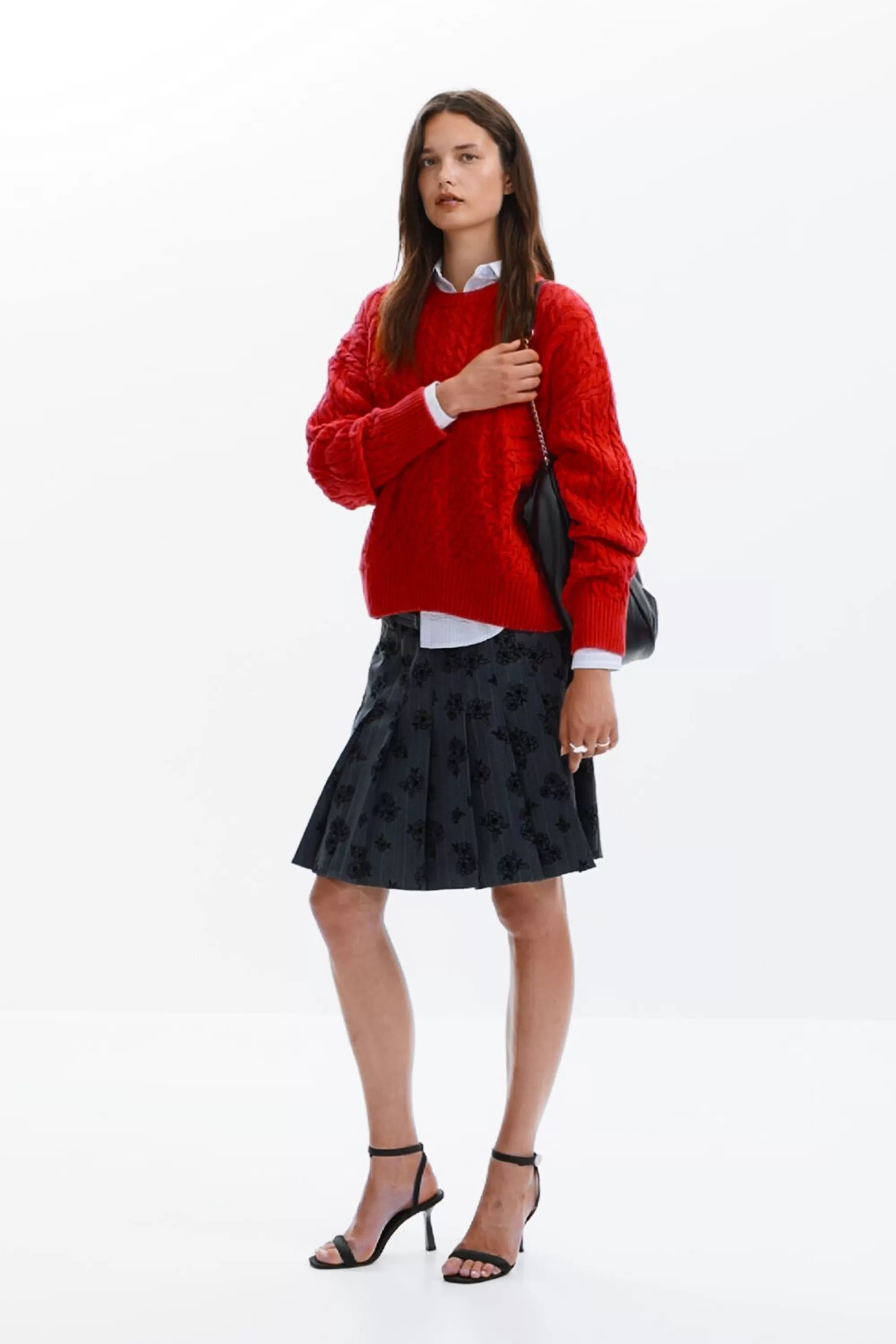 Desigual Knitwear | Sweaters>Textured knit sweater