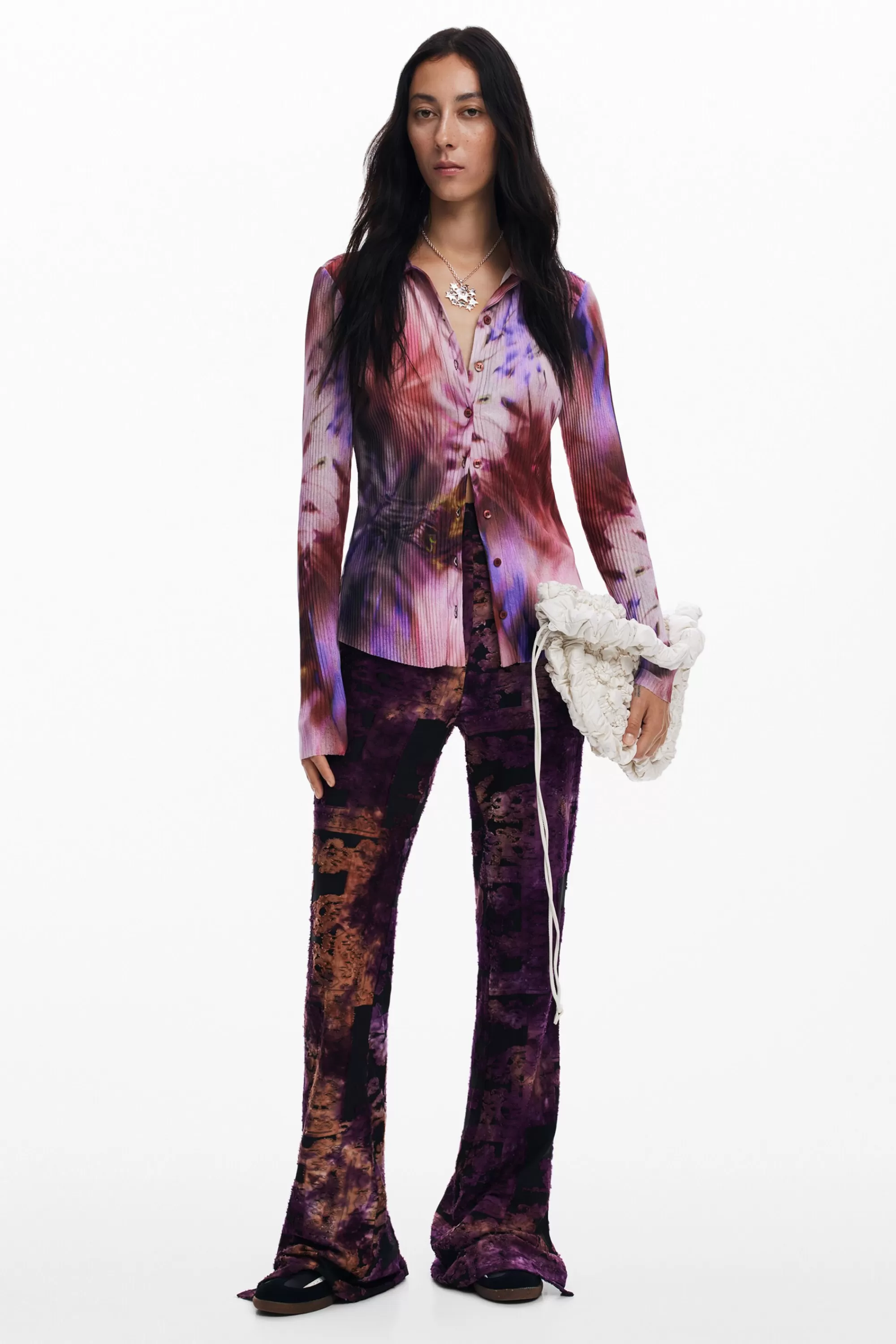 Desigual Shirts And Blouses | T-shirts>Tie-dye print shirt