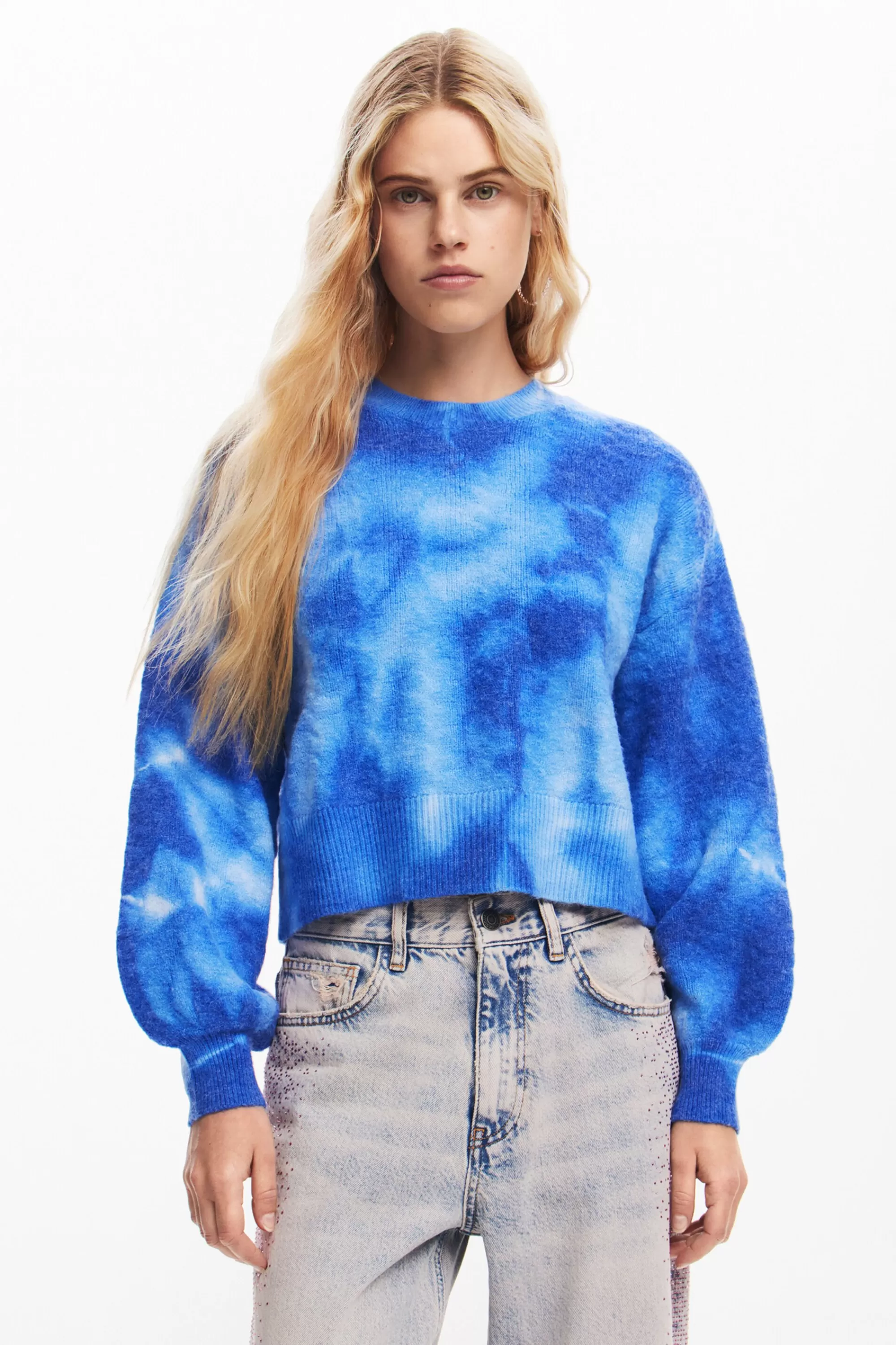 Desigual Knitwear | Sweaters>Tie-dye sweater