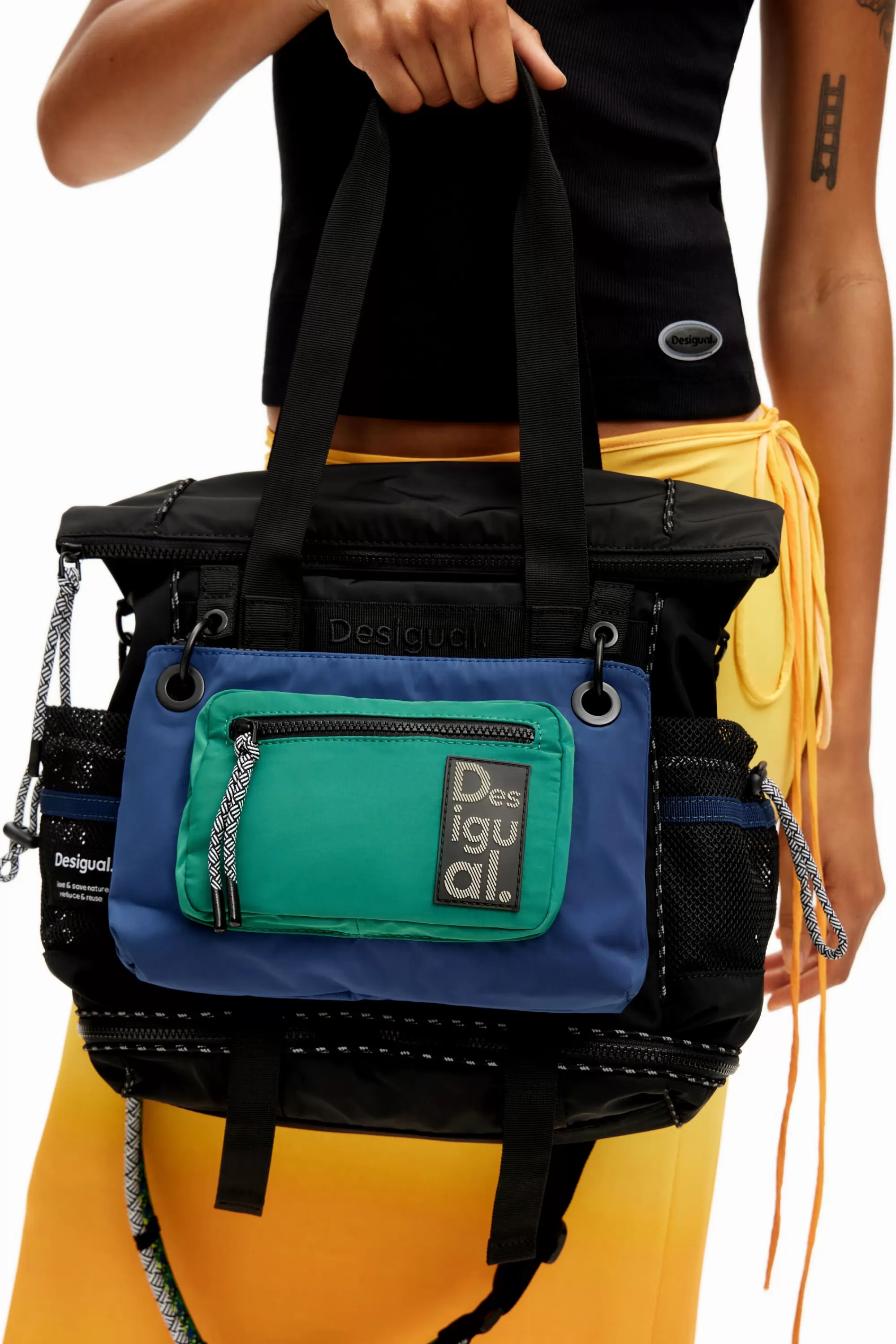 Desigual Bags | Backpacks>XL multi-position backpack