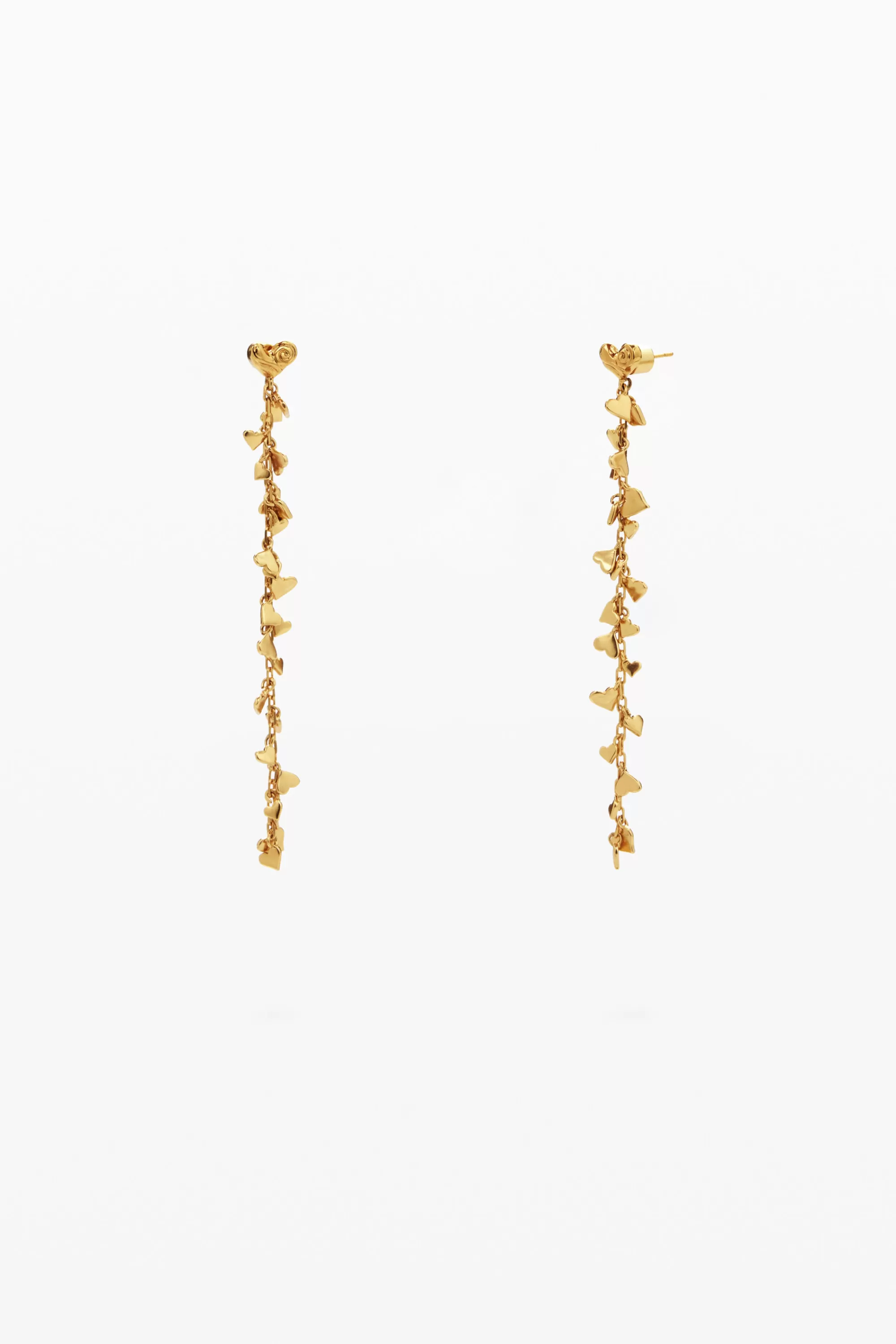 Desigual Jewelry>Zalio gold-plated cascade earrings