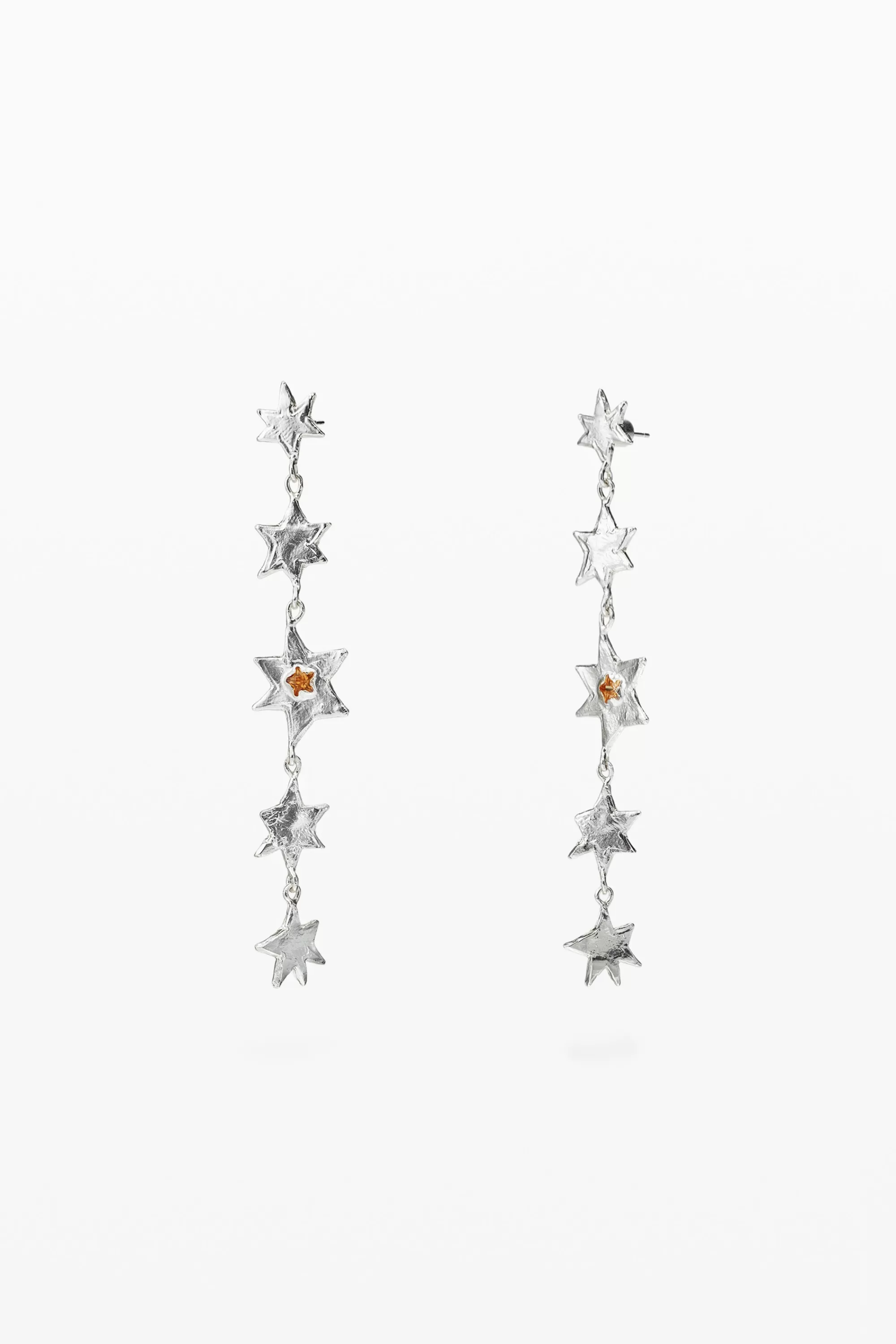 Desigual Jewelry>Zalio star cascade earrings